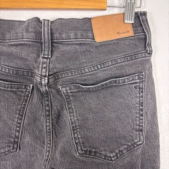 Madewell Faded Black The Perfect Vintage Straight Leg Jeans Size 25 - Picture 8 of 13